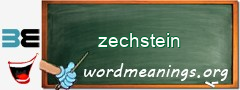 WordMeaning blackboard for zechstein